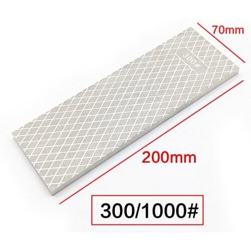 Double side diamond sharpeing stone knife sharpener kitchen tools honing blade coarse sharpen whetstone oil stone