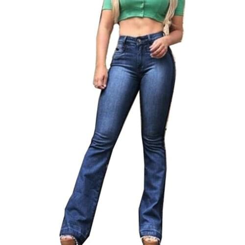 Spring Autumn Women Black Jeans Big Size Fashion Slim Mid Waist Tassel Bell Bottom Jeans Female Vintage Casual Denim Flare Pants
