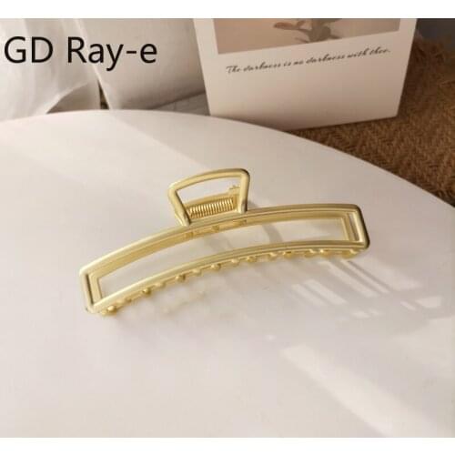 New Fashion Instargram Simple Rectangular Hairclaw Hair Jewelry 2501