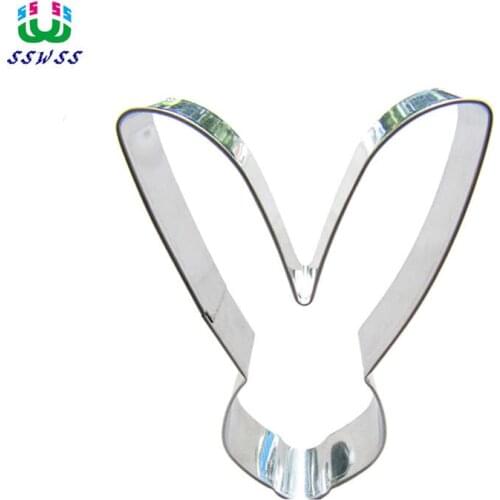 Animal Cake Decorating Tools Hot Selling,Long Ears Rabbit Head Portrait Shaped Cake Cookie Biscuit Baking Molds,Direct Selling