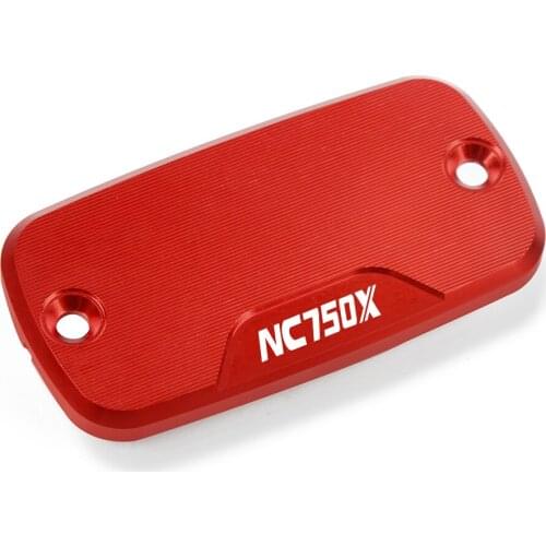 CNC Motorcycle Front Rear Brake Fluid Reservoir Cap Cover Motorcycle Accessories Fluid Tank Cap For HONDA NC750 X all years