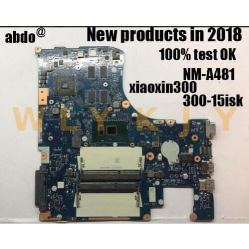 For Lenovo 300-15ISK Laptop motherboard i7 6500U R5 M330 2G Standalone Graphics nm-a481 100 test OK no quality problems