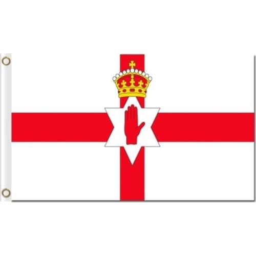 New custom business history 3x5 Northern Ireland Flag North Irish Ulster Flags