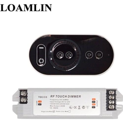 Single Color Led Strip Controller RF Led Touch Dimmer With Touch Remote SX-014RF For Led Light DC12-24V