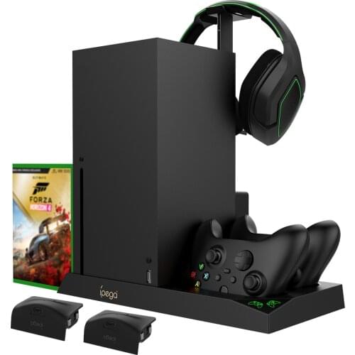 DC 5V Cooler Cooling Fan For Xbox Series S X Box Game Console Stand Support Holder Refrigeration Controller Battery Charger Kit