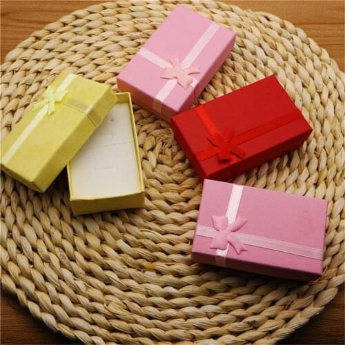 Romantic Jewellery Gift Box Pendant Case Display For Earring Necklace Ring Watch Beauty Jewelry Box