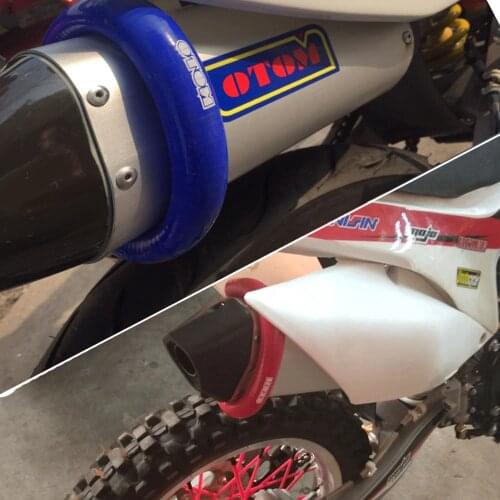 Motorcycle Accessories Universal Fit 100MM-160MM Oval Exhaust Protector Can Cover For NC700 NC750 S/X TMAX530 CRF1000L