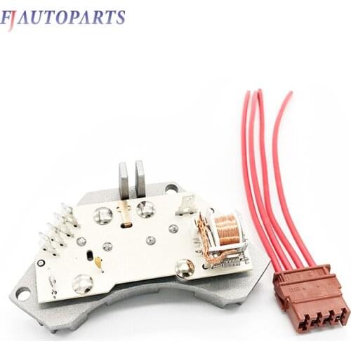 Blower Motor Heater Resistor and Wiring Harness Cable for Citroen Saxo Xsara Xantia Berlingo ZX AX 6441.78 white PCB