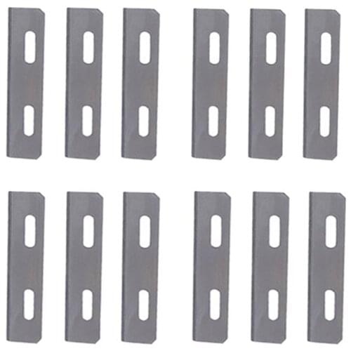 10/3PCS Stainless Steel Replacement Blades Fits Leather Thinning Knife For Skiver Safety Strander Lace Maker Tool Leathercraft