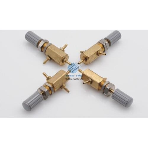 5Pcs Dental Water Exchange Valve CX75 knob-style/Dial type FY 3mm For Dentistry Clinic
