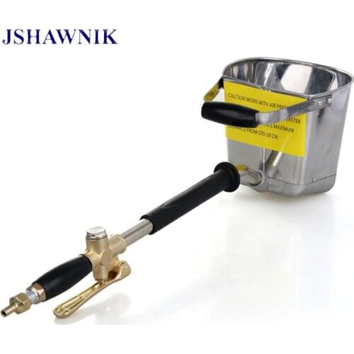Cement spray gun multi-function cement spraying machine wall mortar gun cement mortar sprayer gypsum material bucket gun