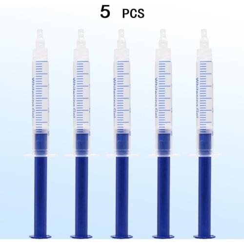 5 pcs Teeth Whitening gel light Dental Equipment 44% Peroxide Bleaching clareador dental gel pens wholesale