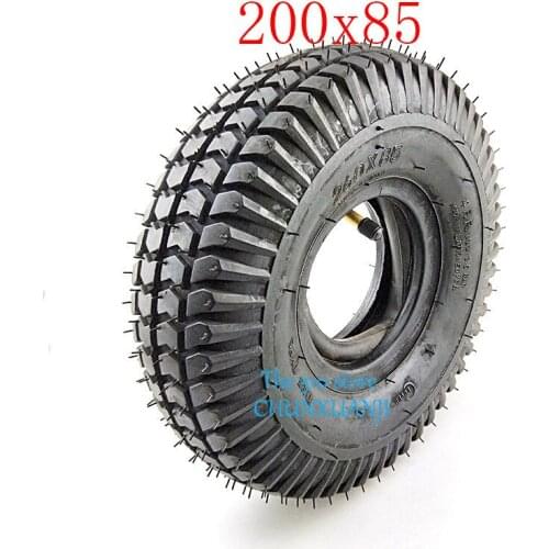 Goo quality 260x85 Tire and Inner Tube 3.00-4(10"x3", 260*85) Knobby Scooter, ATV and Go Kart Tire and Tube Motor Tire