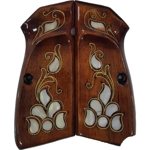 Browning Pearl Inlaid Grips Model 1