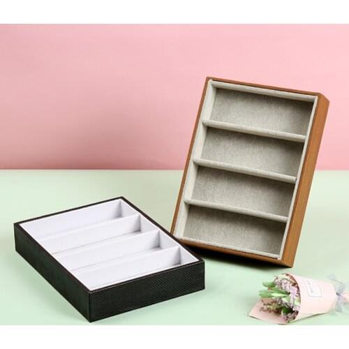 2020 New Fashion Glasses Cases 4 Grids Sunglasses Display Box Sunglasses Display Glasses Gfit Display Jewelry Organizer Tray