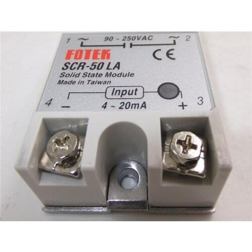 Original Taiwans FOTEK solid state relay / thyristor modules SCR-50LA