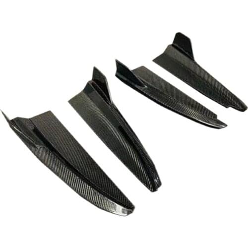 Suitable For W205 Benz C-class C260c43c63 Refitting Carbon Fiber Fd Bar Angle Rear Air Knife Spoiler