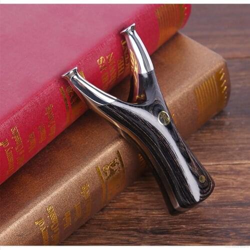 Outdoor Hunting Slingshot shooting Fast Bow Catapult Big Power Rubber Band Catapult High Precision Titanium steel Slingshot