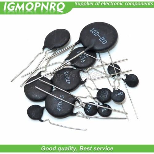 10pcs Thermal Resistor 5D-7 5D-11 10D-9 10D-11 47D-15 10D-20 10D-25 10D-13 8D-11 10D-15 5D-15 10D-7 MF11-103 33D-7 8D-12 20D-20