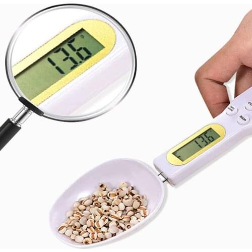 Precise Digital Measuring Spoons Kitchen Measuring Spoon Gram Electronic Spoon With LCD Display Kitchen scales Tools Accessories