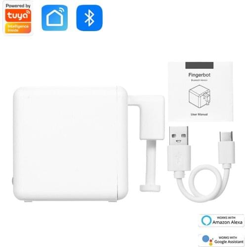 Tuya Smart Switch Finger Robot Smart Life APP Control Smart Mechanical Arms Works With Alexa Google Home Assistant