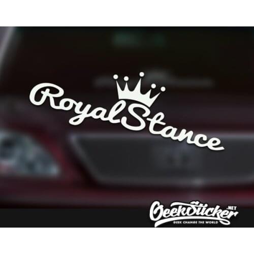 RoyalStance Waterproof Auto Car Front Window Windshield Decal reflective Sticker For Mazda Toyota BMW VW Honda Audi Car Styling