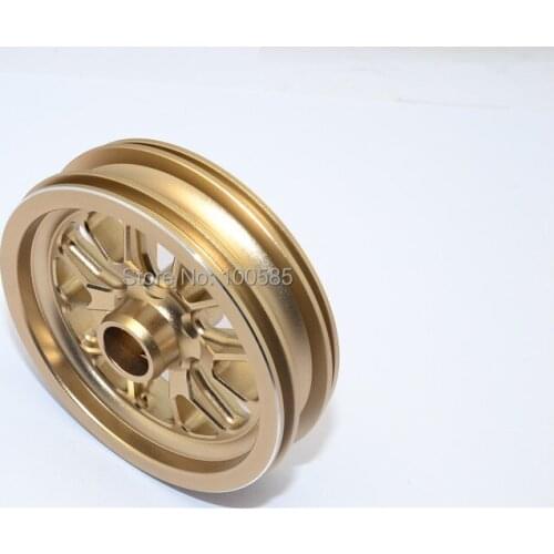 KYOSHO 1/8 MOTOR CYCLE NSR500 ALLOY REAR WHEEL 6 SPOKE - KM628/6R