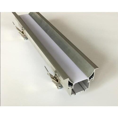 Free Shipping 1.8m/pcs 36m/lot Big size haevy design aluminium curtain wall profile with mily cover and end caps and clips