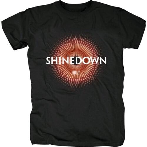 10 design Shinedown Rock Brand shirt music clothing fitness Punk heavy Metal illustration skateboard camiseta Vintage tee