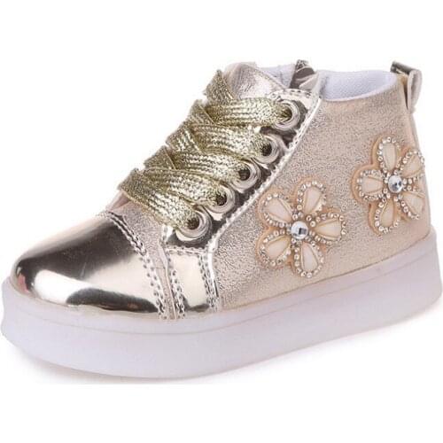 New Toddler Baby Shoes Fashion Sneakers For Children Girl Boys Star Luminous Child Casual Colorful Light Shoes Led Sneakers