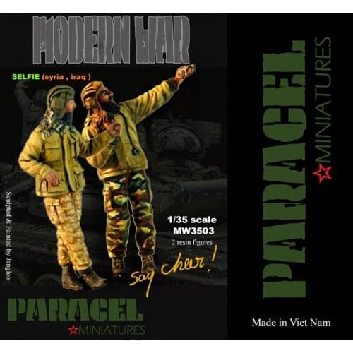 1/35 Resin Model Figure GK， Unassembled and unpainted kit