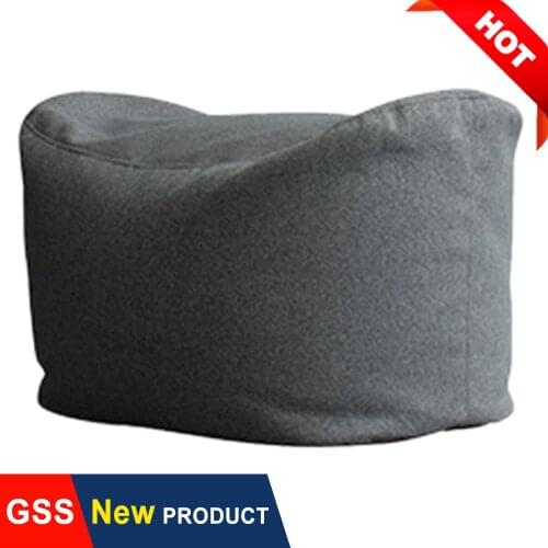 Giant Bean Bag Sofa Chair Footsool Cover No Filler Floor Seat Tatami Puff Ottoman Pouf Cotton Linen Lazy Sofa Couch Recliner