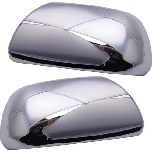 2pcs Car Side Door Wing Rearview Mirror Cover Cap Trim Fit For Toyota Highlander Sienna 2011 2012 2013