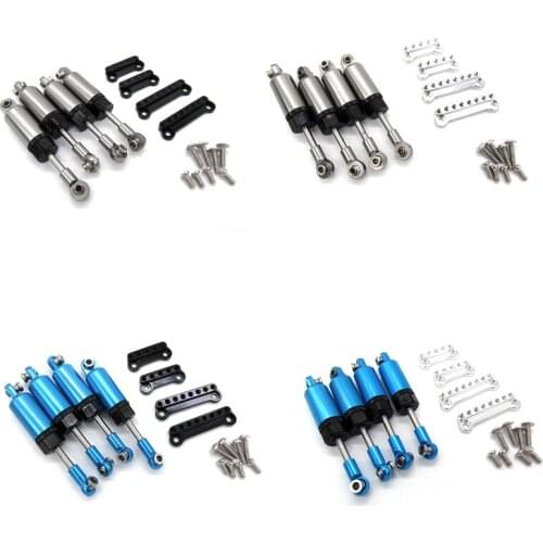 Metal Shock Absorber Damper with Extender Seat Bracket for MN D90 D91 D96 D99S MN99 MN99S 1/12 RC Car