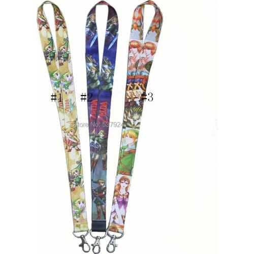 New 10Pcs Zeda Key ID Card Cell Phone Neck Strap Lanyard