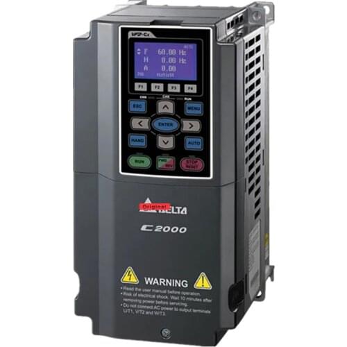 New Original Delta Frequency Drive 37KW VFD370C43S 3 Phase 460V 600Hz 50HP VFD-C2000 Inverter AC Motor Drive FOC Vector Control