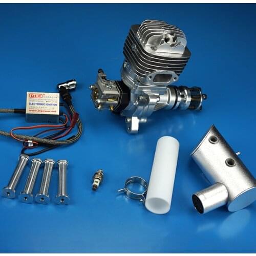 Original DLE61 Gasoline Engine Single Cylinder Two Stroke Side Exhaust 61CC Displacement RC Airplane Drone Engines