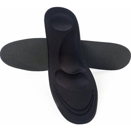 Wholesale Flat Foot Arch Support Orthopedic Insoles Sponge Pads Damping Breathable Sweat Sports Insoles For Shoes Men Women Pad