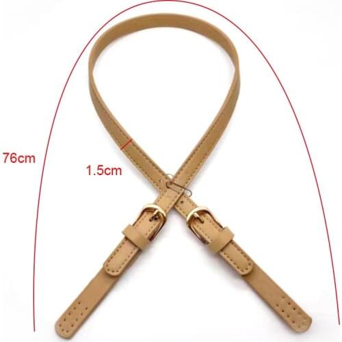 Fashion Bag Belt Detachable PU Leather Handle Women Shoulder Bag DIY Replacement Accessories Handbag Handle Strap Band