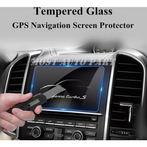 Tempered Glass GPS Navigation Screen Protector For Porsche Cayenne 2011-2015 Car accesories interior Car decoration