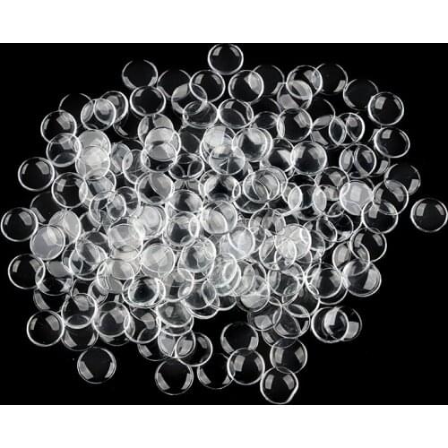 14MM Cute 100 Pcs Doll Eyeballs Accessories Toy Glass Eye Chips Eye DIY Crafts Toy Doll Glass Eyes Doll Accessories