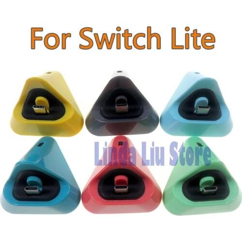 15pcs Charging Base Bracket Charger Portable Triangle Charging Base For NS Switch Lite Triangle Charger Universal Gaming Machine
