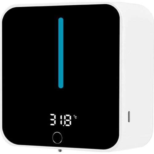 400ml Touchless Automatic Sensor Soap Dispenser Wall Mounted Infrared Induction Foam Hand Sanitizer Alcohol Bathroom Supplies