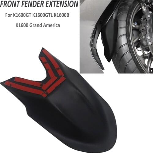 Motorcycle Accessories ABS Front Fender Guard Extension FOR BMW K1600GT K1600GTL K1600B K1600 Grand America