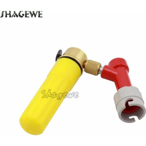 Draft Beer Keg Charger Co2 Injector Draft Beer Dispenser & Pin lock Gas Connector Home brewing Soda Fitting