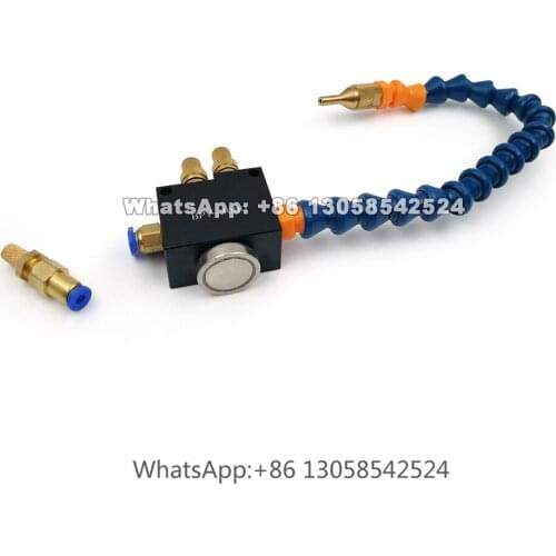 BPV-3000 Mist Coolant Lubrication Cooling Sprayer, CNC Engraving Machine Coolant Mist Sprayer with Magnetic Base