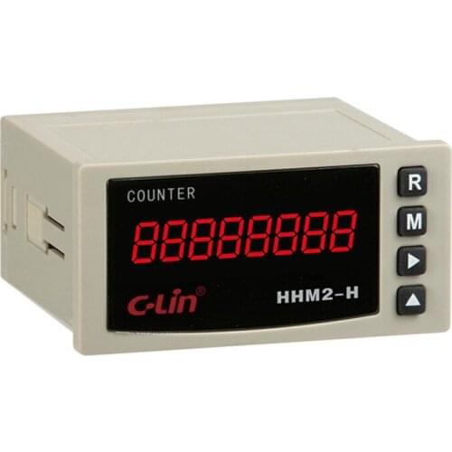 C-Lin Xin Ling HHM2-H high-speed reversible counter/meter counter counting speed 5000 times/sec AC220
