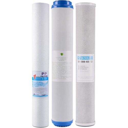 20Inch PP Cotton Filter Filtration System Purify Replacement Part Universal for Water Purifier for Household Appliances