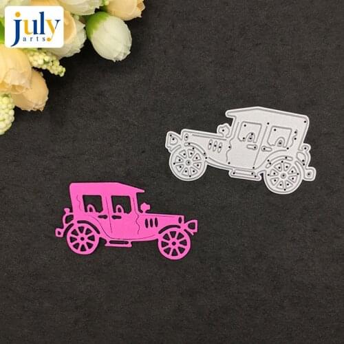 Julyarts Vehicle Car Metal Die Cuts Cutting Dies for DIY Scrapbooking Embossing Paper Cards Decorative Crafts New 2018 Diecut