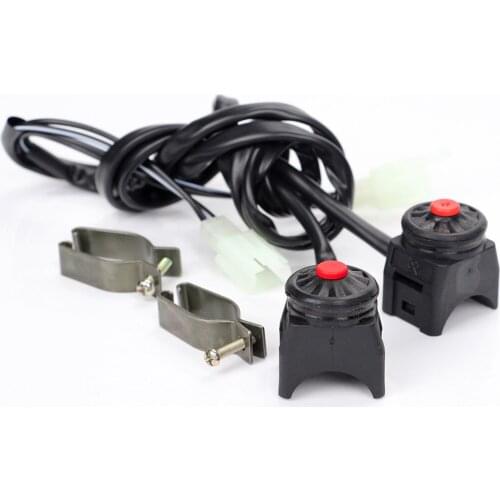 22mm Easy Install Switch Kit Ignition Start Durable Plastic Flameout On Off Scooters Motocross Spare Off-road Vehicle
